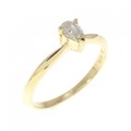 K18YG ダイヤモンド リング 0.15CT