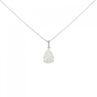 PT ダイヤモンド ネックレス 2.088CT M VVS2 ペアシェイプ