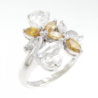 PT フラワー ダイヤモンド リング 1.86CT