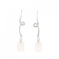 ティファニー ローズクオーツ ピアス