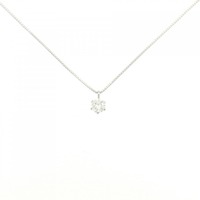 PT ソリティア ダイヤモンド ネックレス 0.182CT