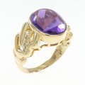K18YG アメジスト リング