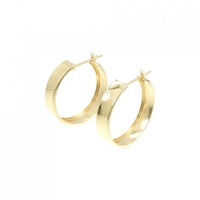 【新品】K18YG フープ ピアス