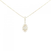 K18PG ダイヤモンド ネックレス 0.283CT