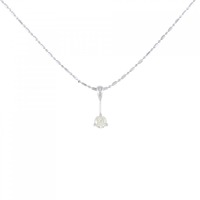 K18WG ダイヤモンド ネックレス 0.20CT