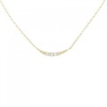 K18YG ダイヤモンド ネックレス 0.02CT