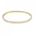 K18YG ダイヤモンド バングル 1.50CT
