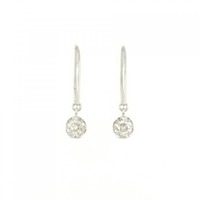 PT ダイヤモンド ピアス 0.20CT