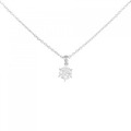 ロイヤル アッシャー ダイヤモンド ネックレス 0.31CT