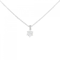 ロイヤル アッシャー ダイヤモンド ネックレス 0.31CT