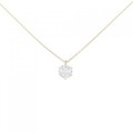 【リメイク】K18YG ダイヤモンド ネックレス 0.532CT D SI2 EXT