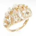 K18PG ホワイトトパーズ リング 10.36CT