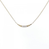 K18YG ダイヤモンド ネックレス 0.02CT