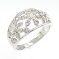 PT フラワー ダイヤモンド リング 0.52CT