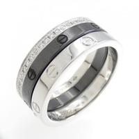 カルティエ ラブリング スリーフープ リング