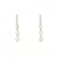 PT ダイヤモンド ピアス 0.50CT