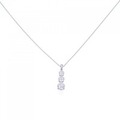 トリロジー ダイヤモンド ネックレス 1.00CT