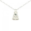 K18WG/750WG アレキサンドライト ネックレス 0.242CT