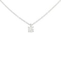 ティファニー ソリティア ネックレス 0.23CT J VS2 3EXT