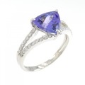 PT タンザナイト リング 1.78CT