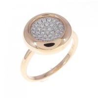 K18PG/K18WG ダイヤモンド リング 0.16CT