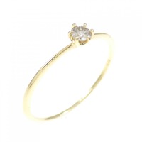 K18YG ダイヤモンド リング 0.10CT