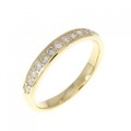 K18YG ダイヤモンド リング 0.30CT