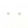 PT ソリティア ダイヤモンド ピアス 0.20CT