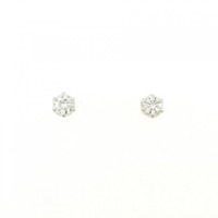PT ソリティア ダイヤモンド ピアス 0.20CT