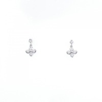 PT フラワー ダイヤモンド ピアス