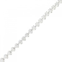 K18WG ダイヤモンド ブレスレット 1.50CT