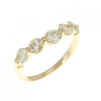 K18YG ダイヤモンド リング 1.062CT