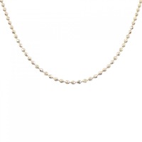 K18YG ボール チェーンネックレス