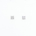 PT ソリティア ダイヤモンド ピアス 0.50CT