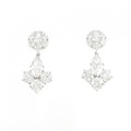 PT ダイヤモンド ピアス 0.542CT 0.556CT FaP SI2