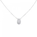 PT パヴェ ダイヤモンド ネックレス 0.43CT