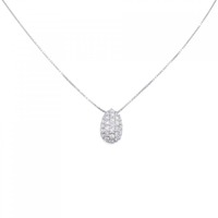 PT パヴェ ダイヤモンド ネックレス 0.43CT