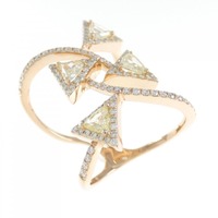 750PG ダイヤモンド リング 0.76CT