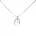 K18PG ダイヤモンド ネックレス 0.50CT