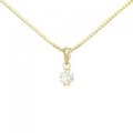 K18YG ダイヤモンド ネックレス 0.65CT