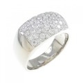 PT パヴェ ダイヤモンド リング 1.00CT