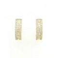 【新品】K18YG ダイヤモンド ピアス 0.60CT