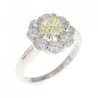 PT フラワー ダイヤモンド リング 0.533CT