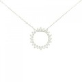 ヴァンドーム ダイヤモンド ネックレス 0.21CT