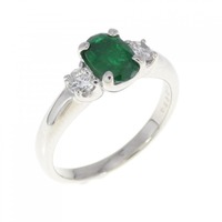 PT エメラルド リング 0.63CT