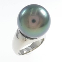 PT 黒蝶パール リング 15.7mm