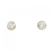 K18YG ダイヤモンド ピアス 0.30CT
