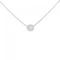 【新品】PT ダイヤモンド ネックレス 0.220CT D SI1 Good