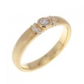アガット ダイヤモンド リング 0.05CT
