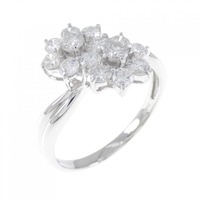 PT フラワー ダイヤモンド リング 1.00CT